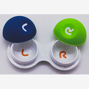 Aufbewahrungsbehälter  Blau / Grün